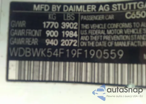 WDBWK54F19F190559